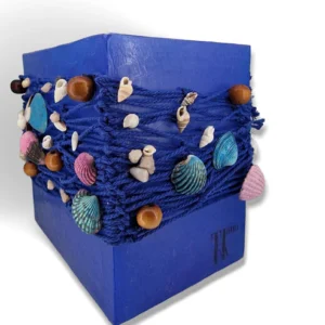 Seashells & Blue Fishing Net - Image 3