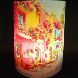 Light Blue Candle Lantern – Island Alley - Image 4